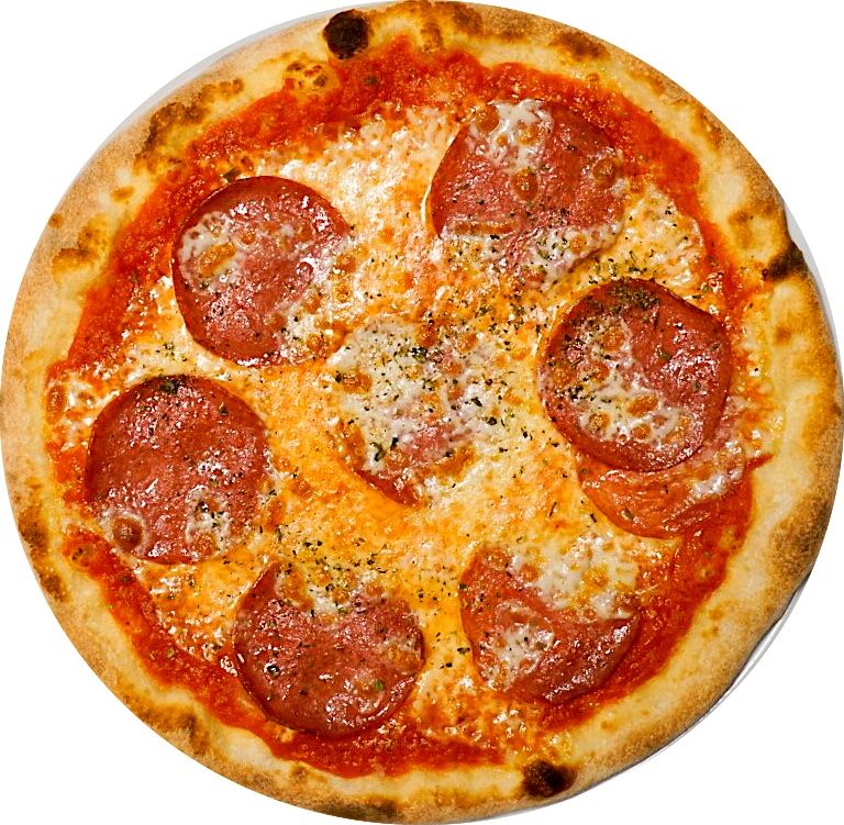 Mini Salami Pizza