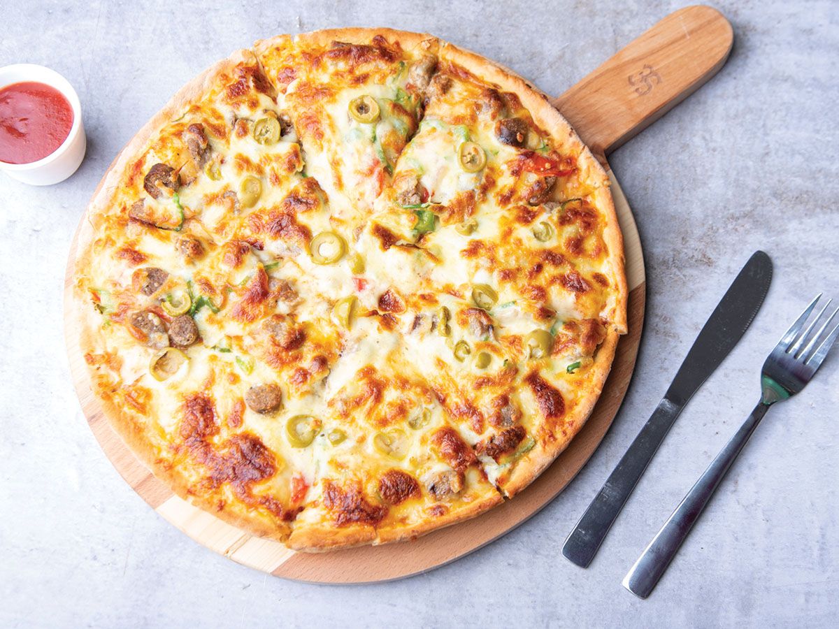 Italian Mixed Meat Pizza