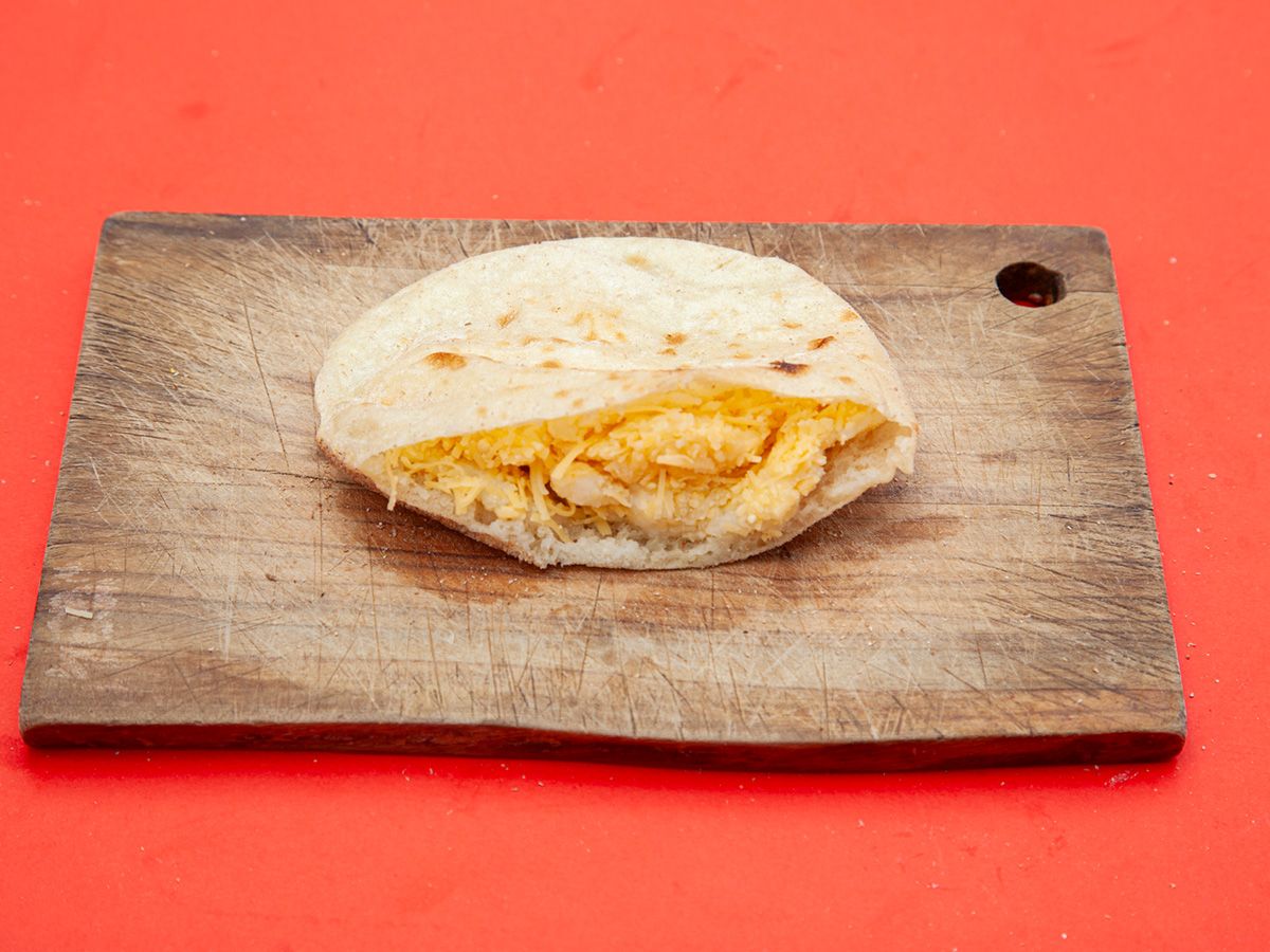 Puree With Roumi Cheese And Cheddar