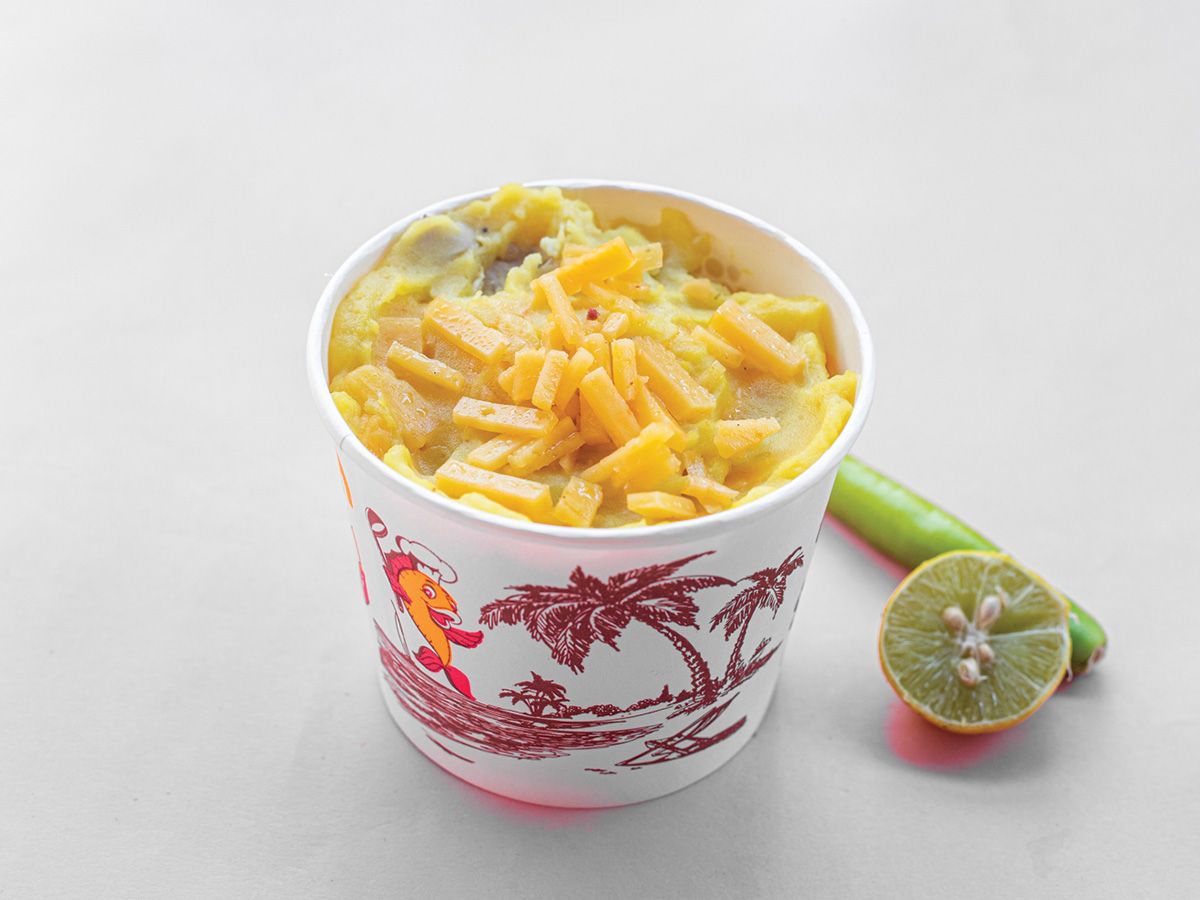 Puree Box with Roumy Cheese
