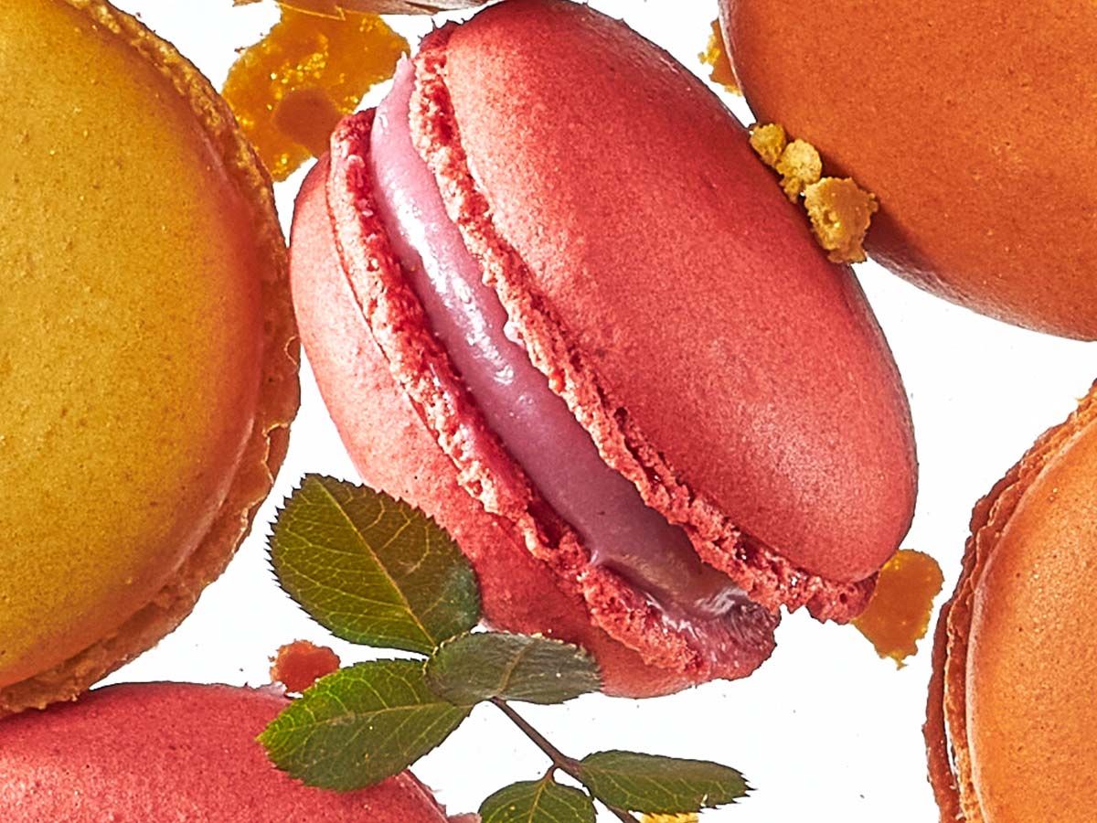 Raspberry Macaron
