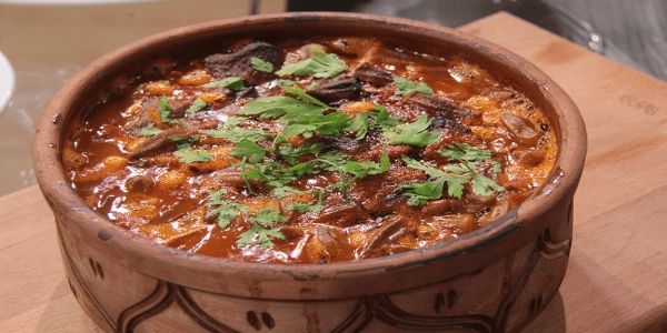 Okra with Meat Casserole