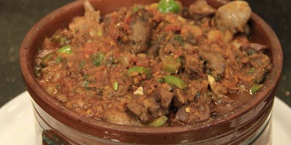 Orzo With Liver And Giblets Casserole