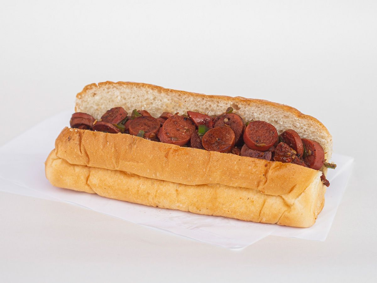 French Hot Dog Sandwich