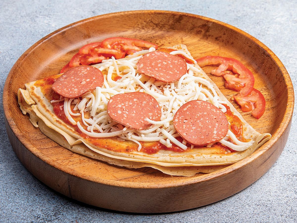 Salami Crepe