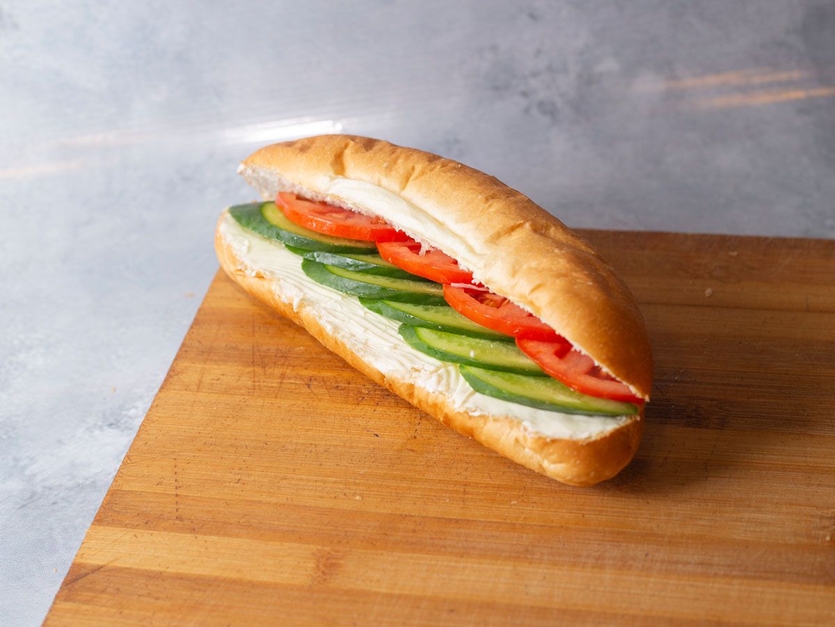 Kiri Cheese Sandwich