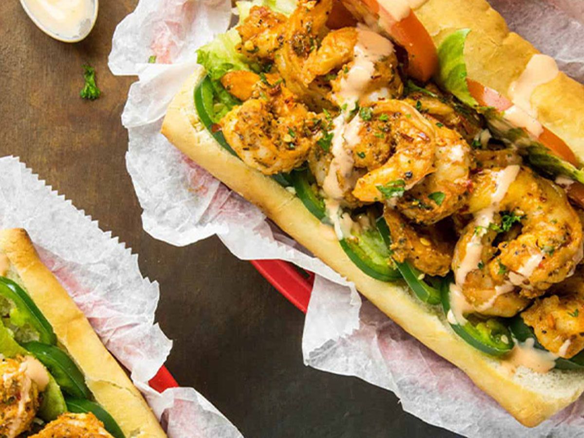 Fried Shrimp Sandwich