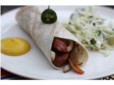 Baladi Oriental Sausage Sandwich