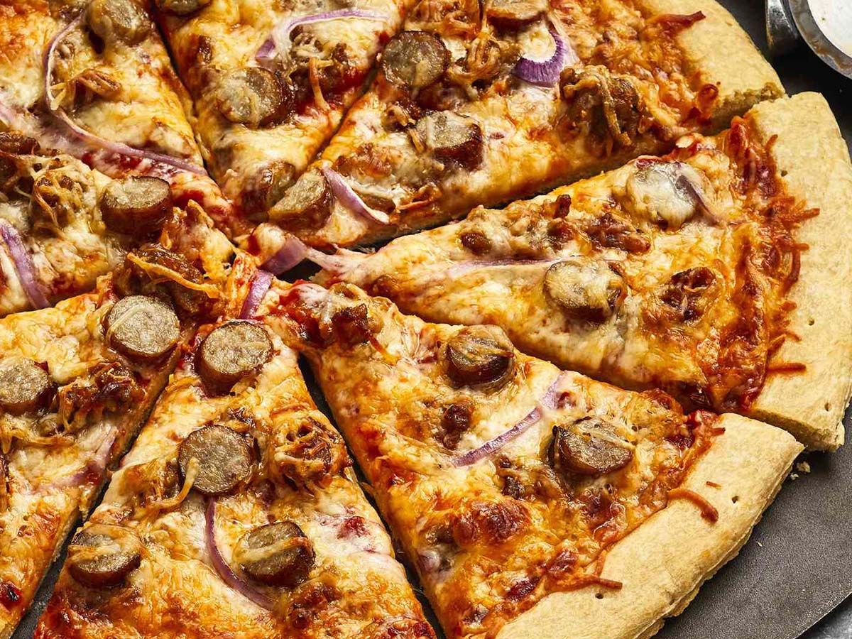 Sausage pizza