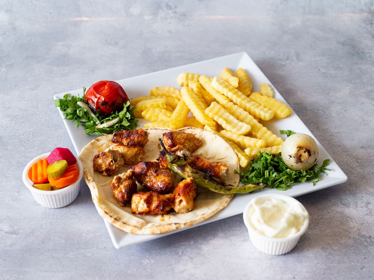 Shish Tawook Meal With Rice