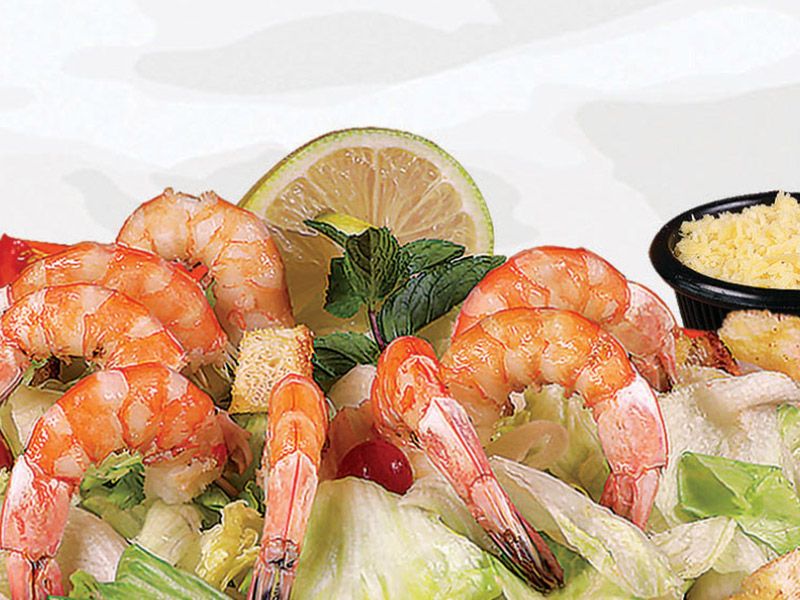Grilled Shrimp Caesar Salad