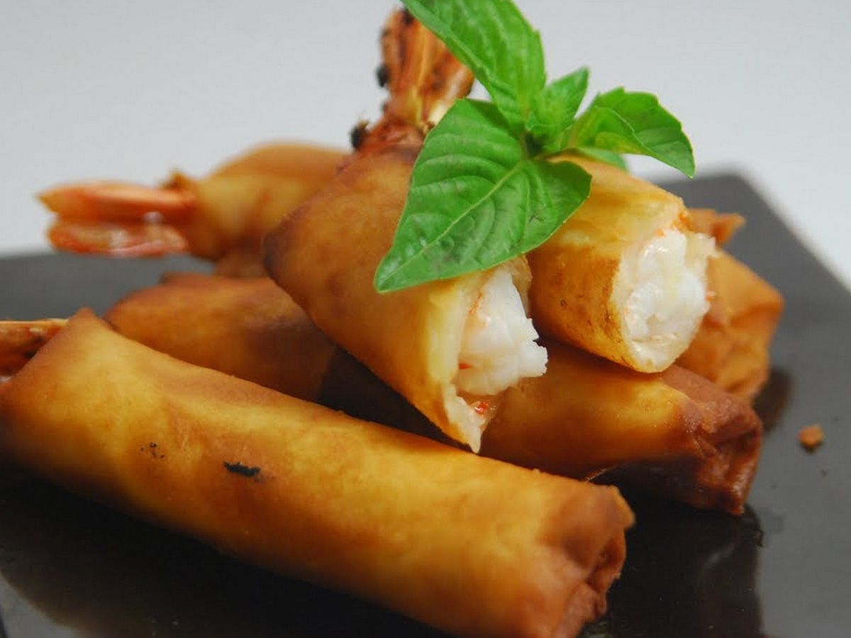 Shrimp Spring Roll 4 Pieces