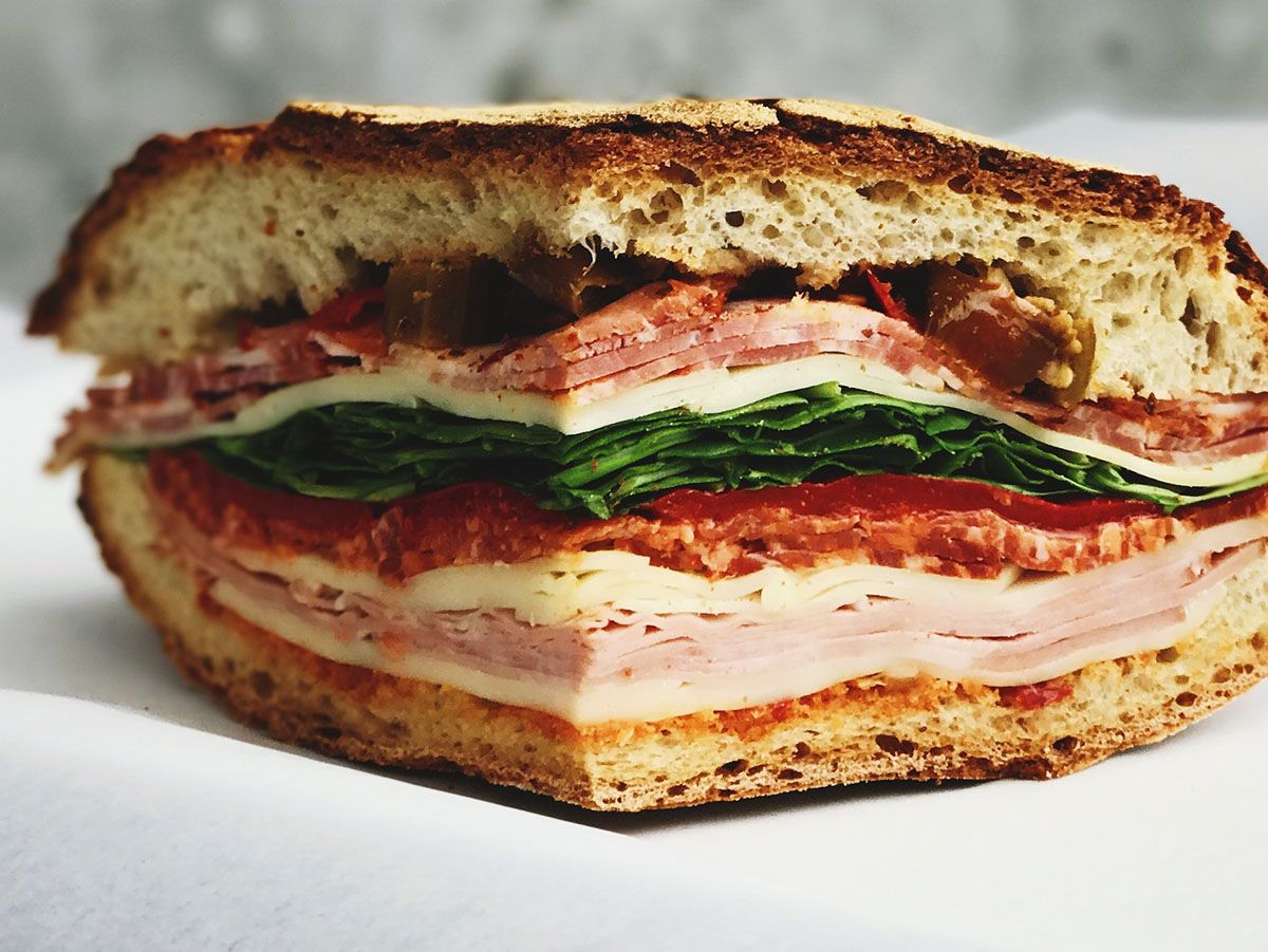 Smocked Salmon Sandwich