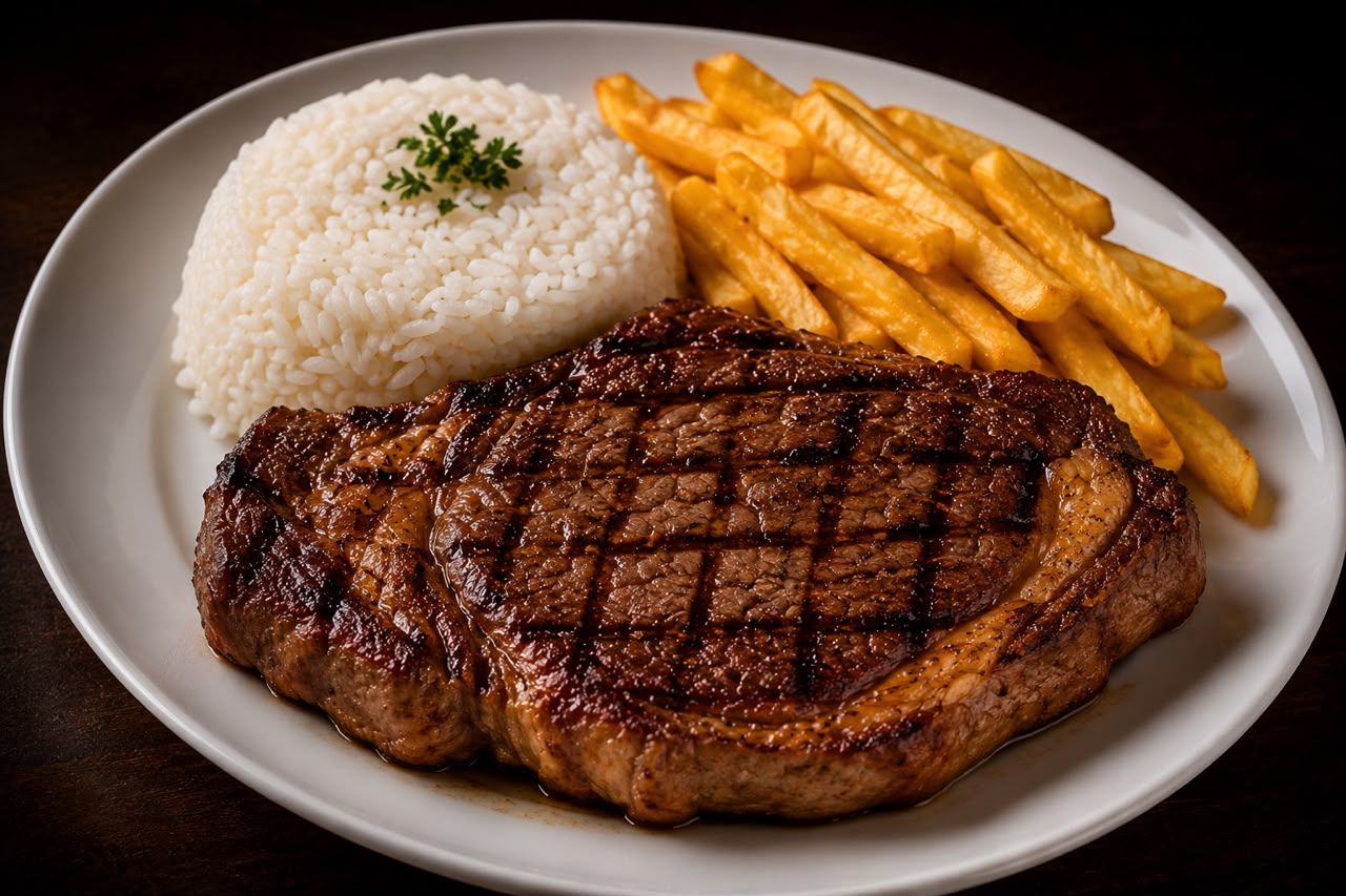 Grilled Steak Meal