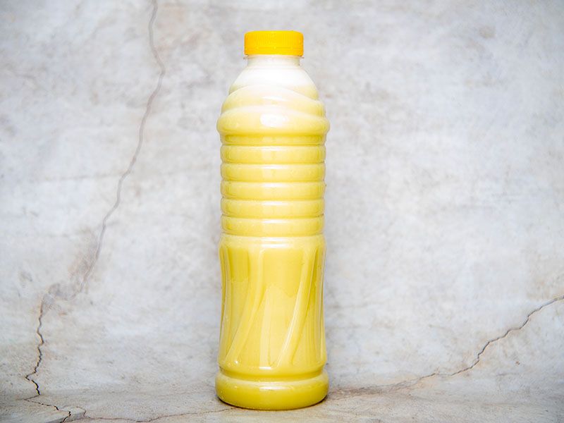 Sugarcane juice bottle
