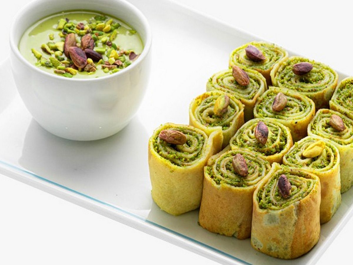 Sushi Pistachio Crepe