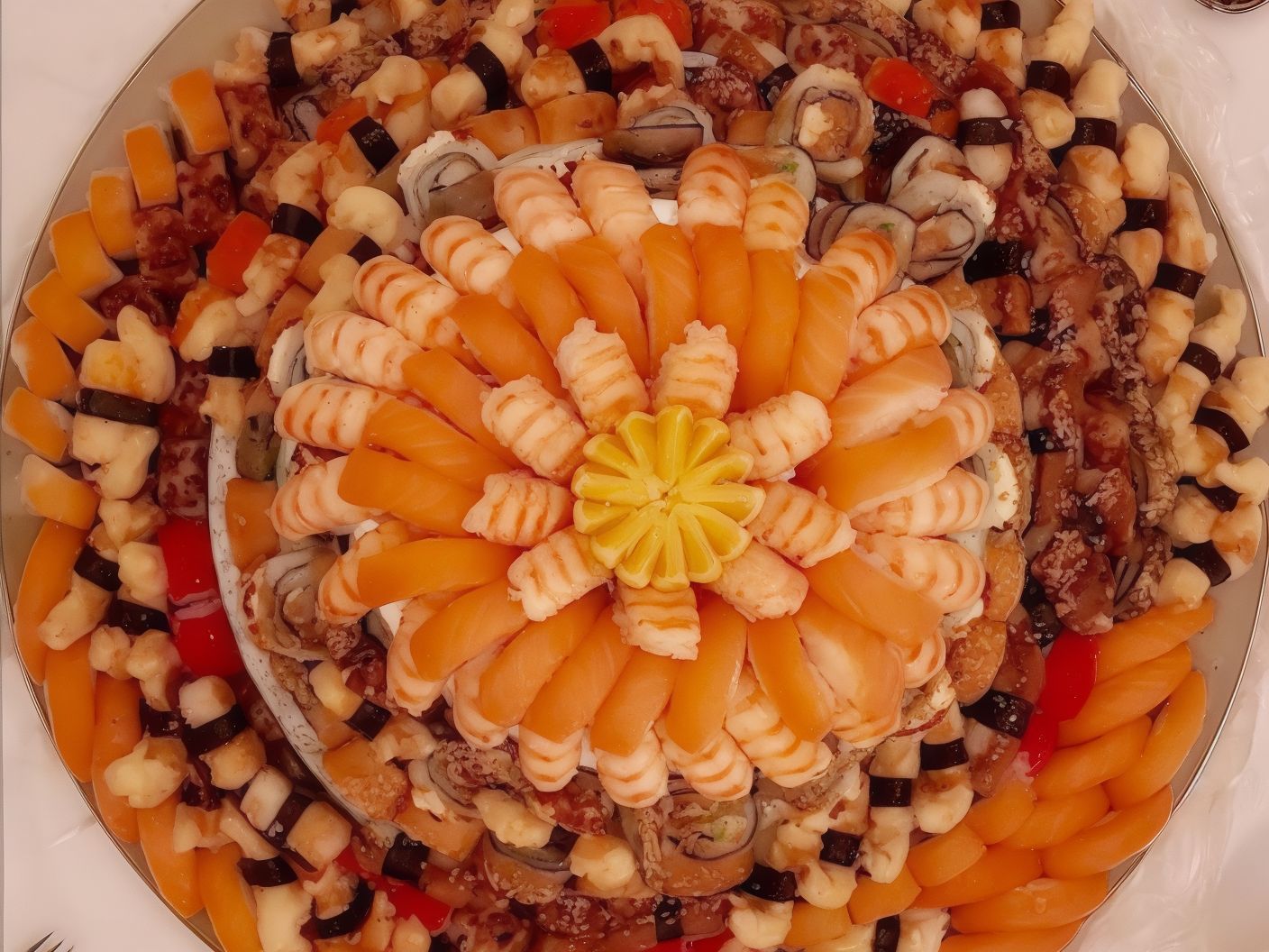 38 Piece Combination Platter