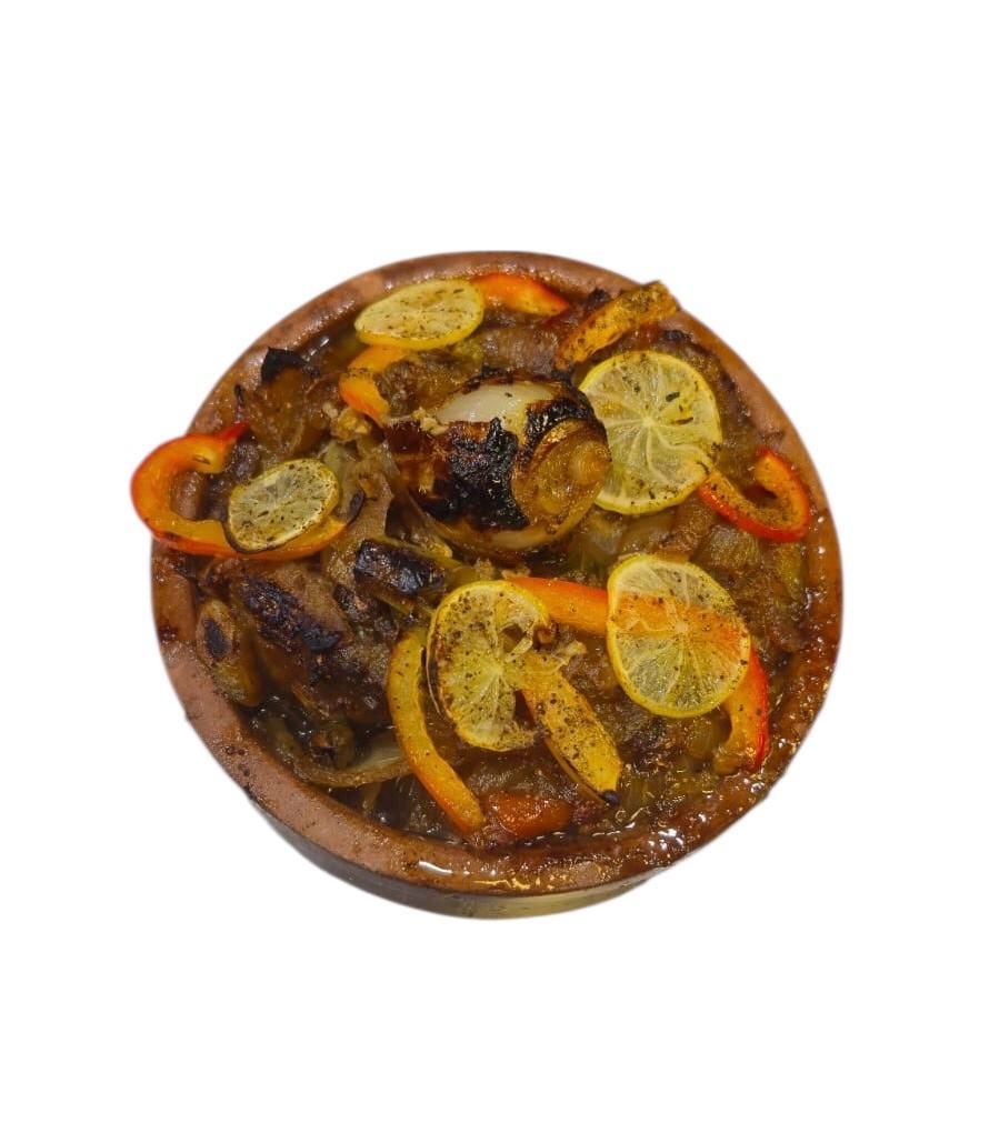 Oxtail Casserole with Onions