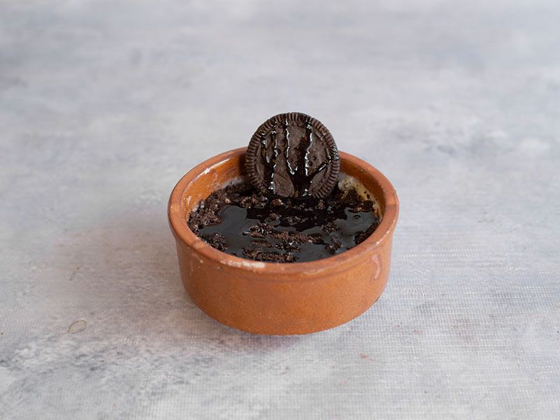 Rice Pudding With Oreo