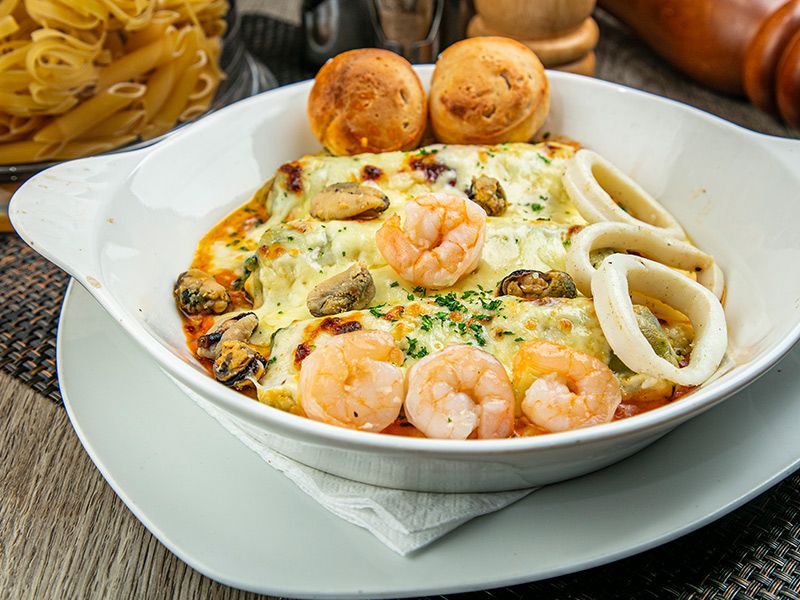 Pasta With Shrimp Casserole