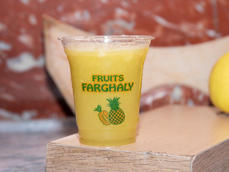 Half-hit apple juice