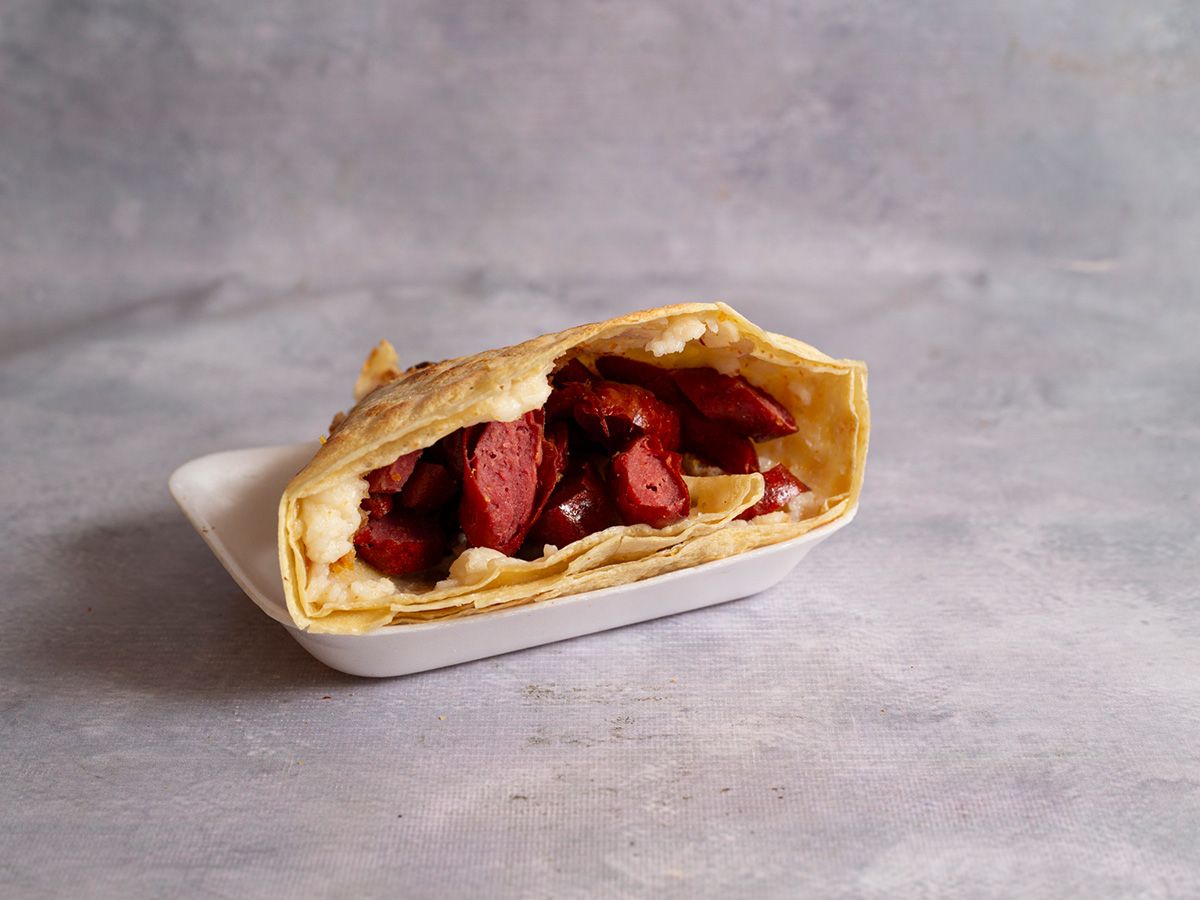 Crispy on Hot Dog Spicy Crepe