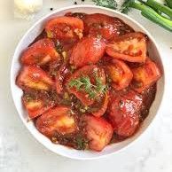 Pickled Tomato Plate