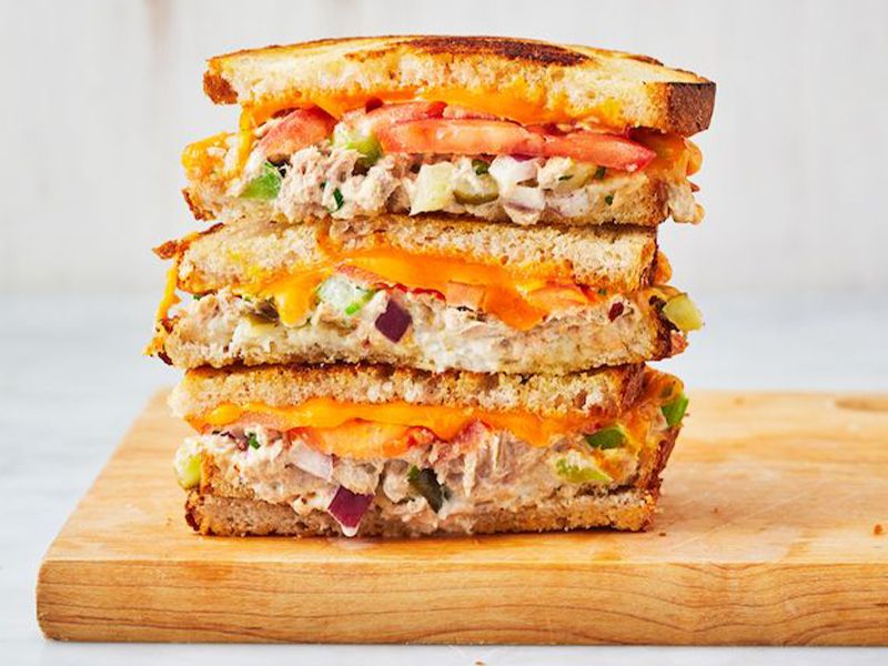 Mini Tuna Club Sandwich