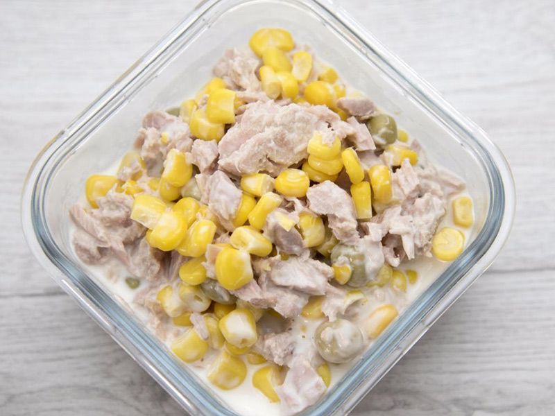 Tuna With Sweet Corn Salad
