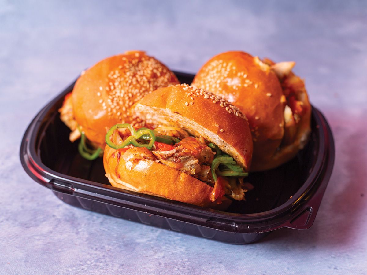 3 Chicken Fajita Buns