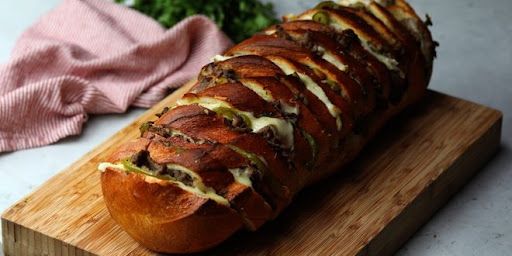 Beef Garlic Bread