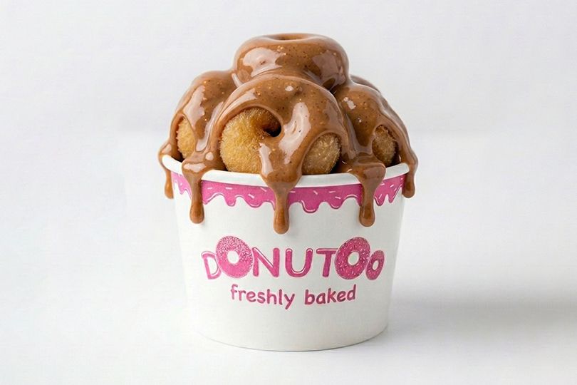 Vegan Donuts Bites 4 pcs