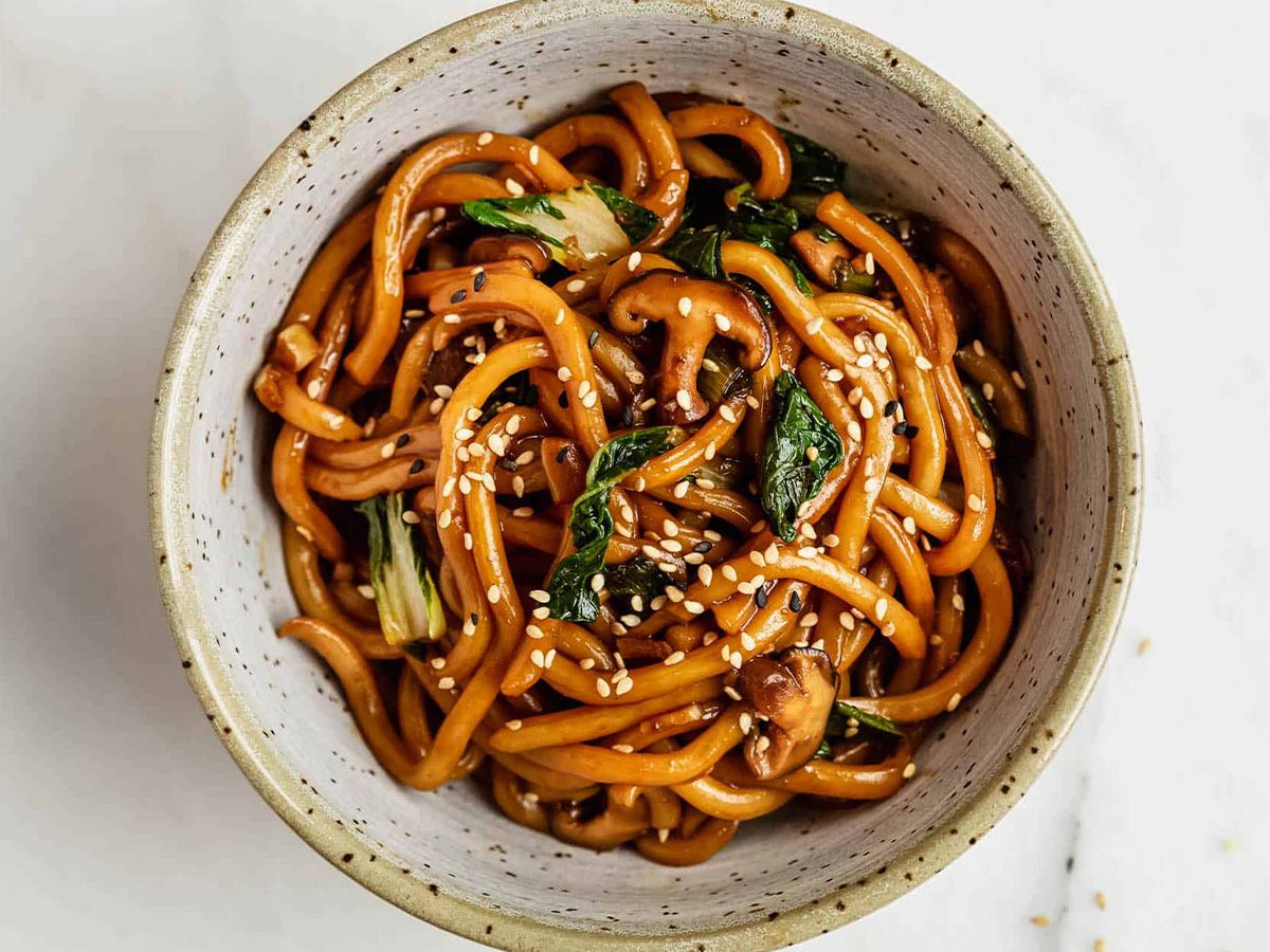 Vegatables Yaki Udon Noodles