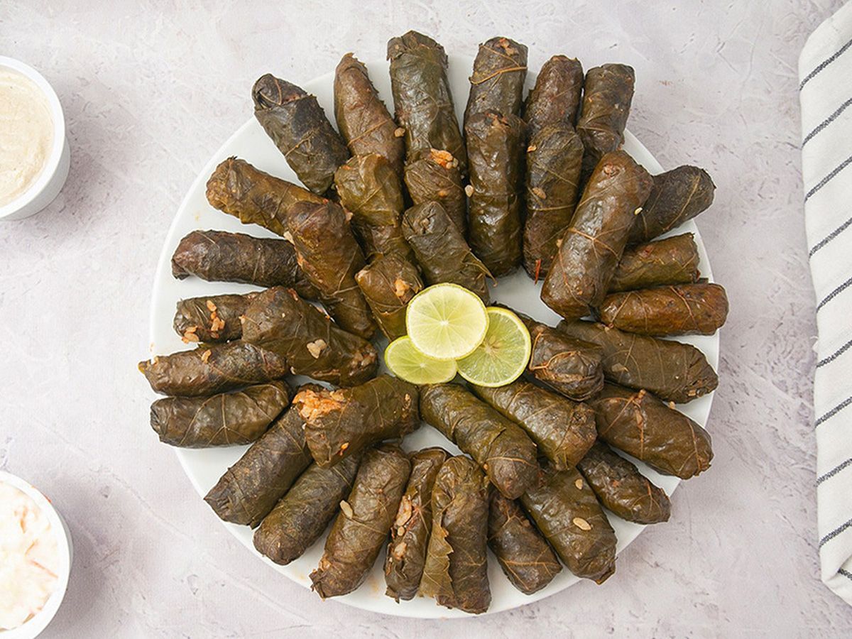 Mahshi Vine Leaves Dish