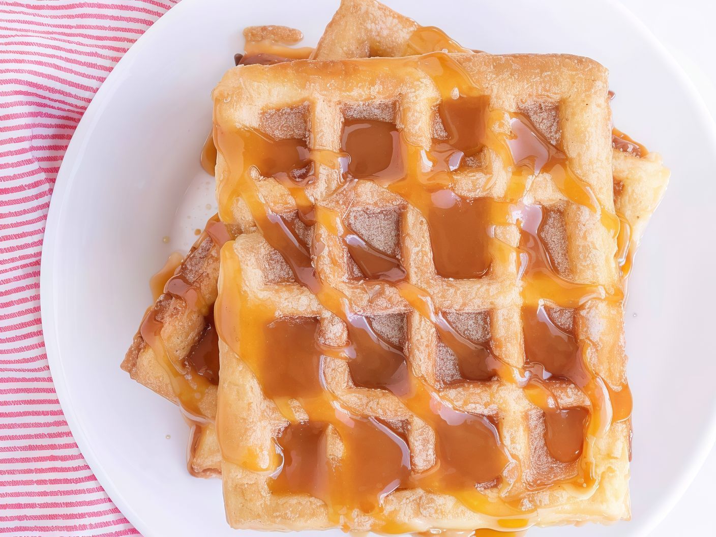 caramel waffle