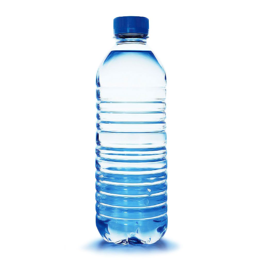 a bottle of water
