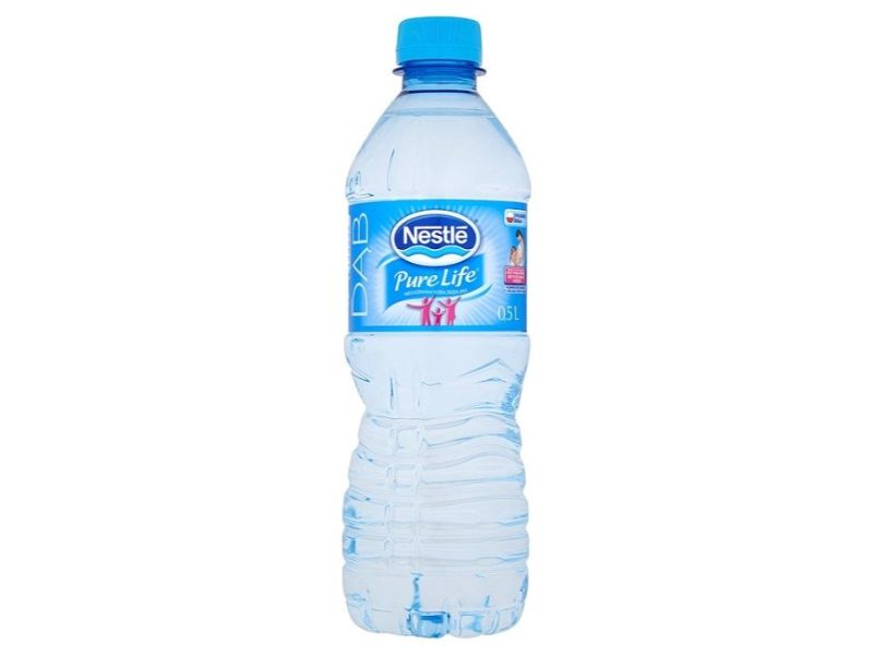 Small mineral water