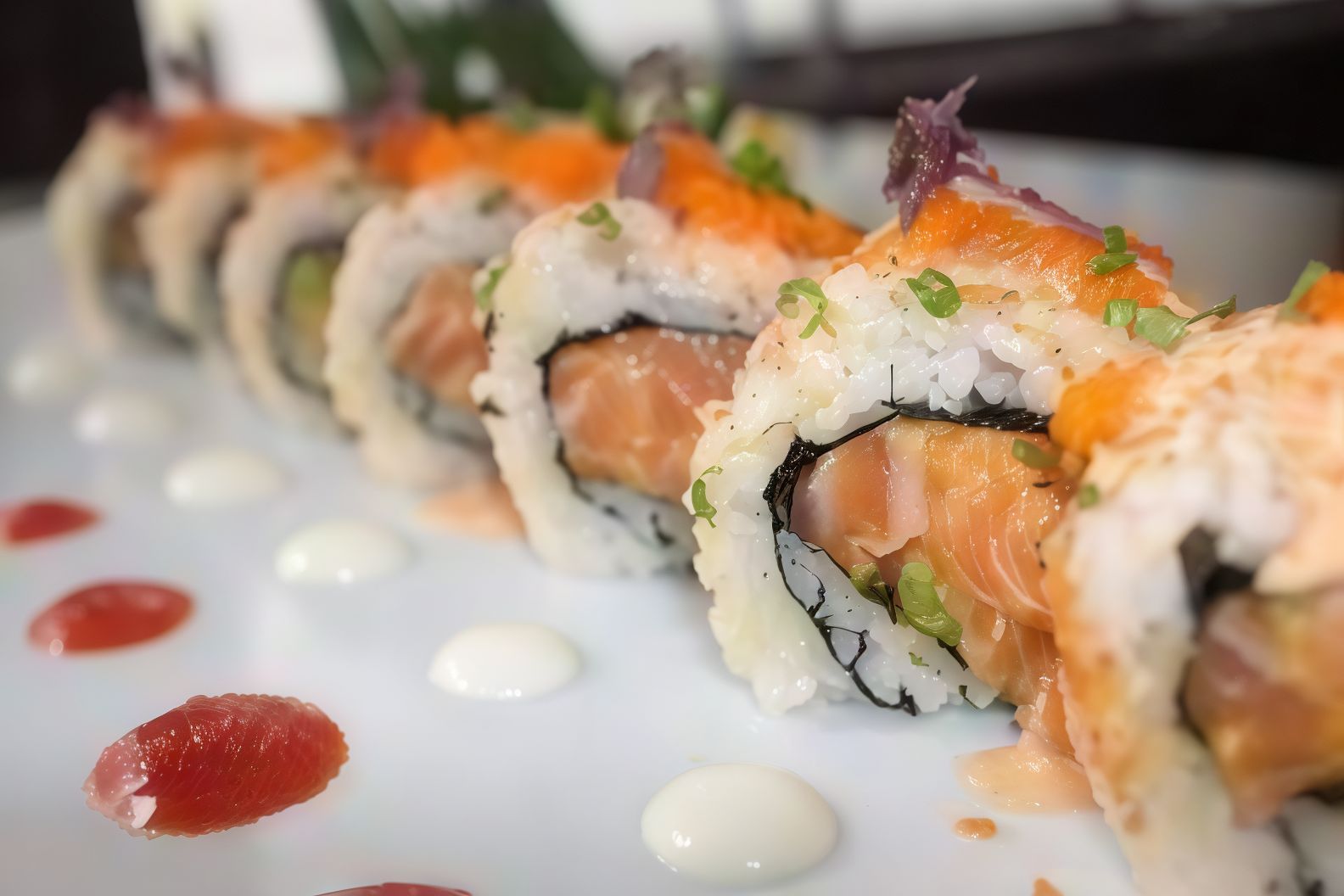 Katsu Salmon Nigiri