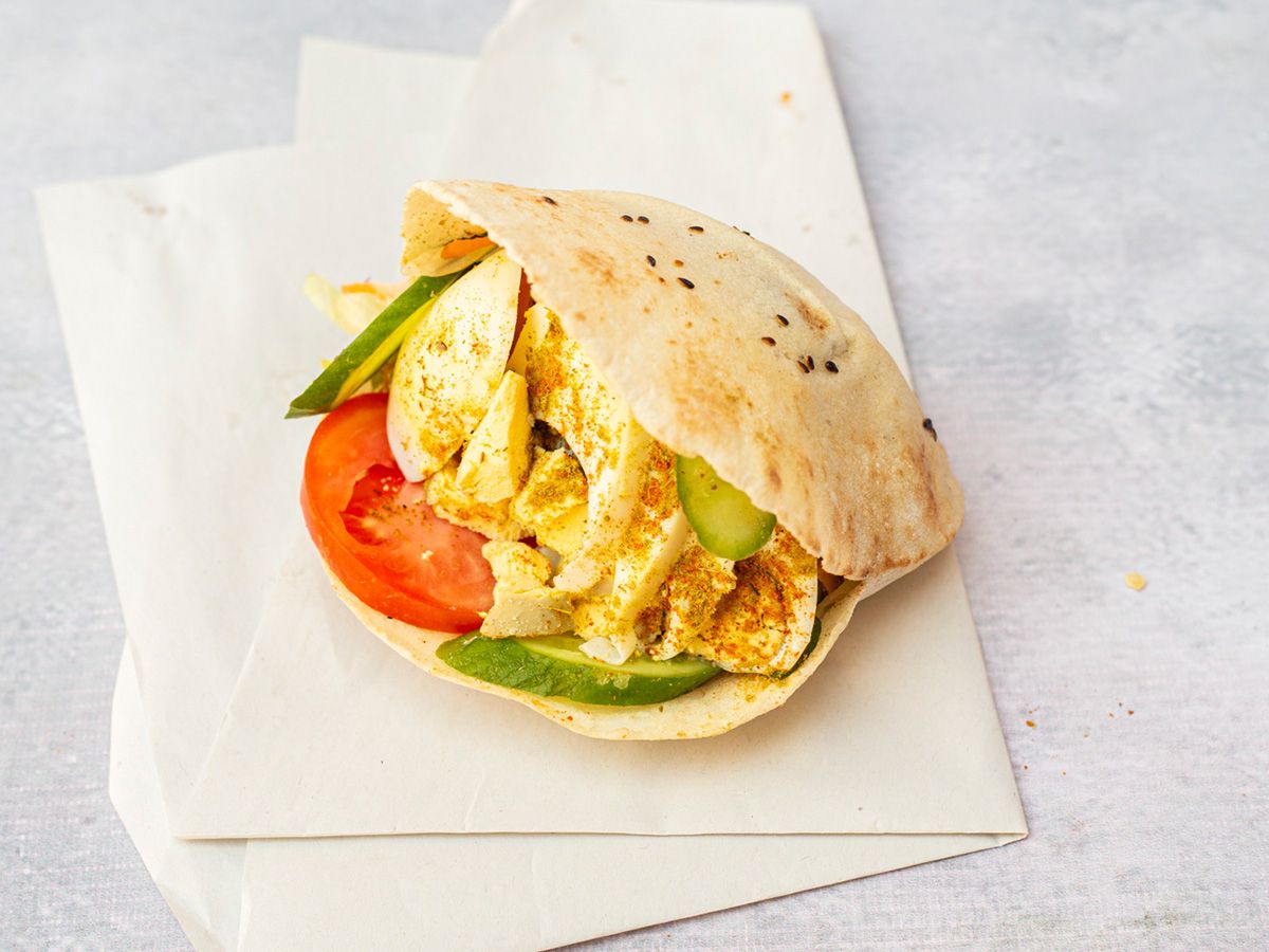 Boiled Eggs sandwich