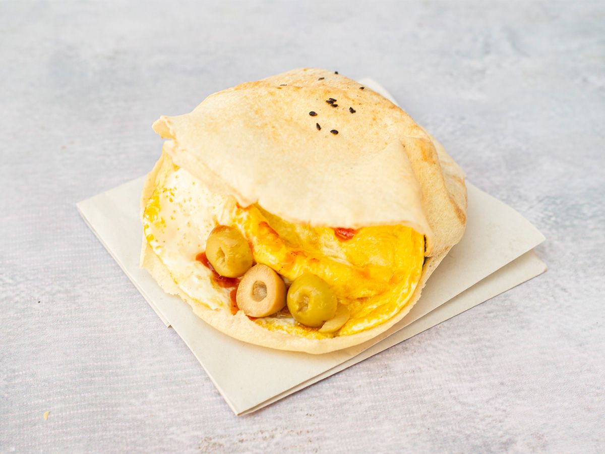 Olives Omelette
