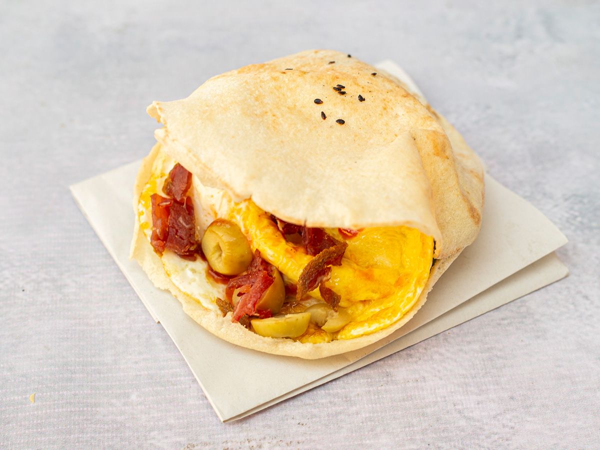 Pastrami Omelette
