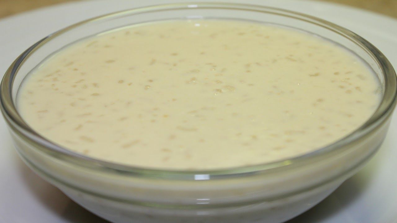 Plain Rice Pudding