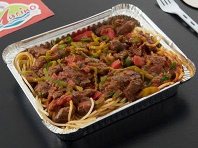 Oriental Sausage Spaghetti