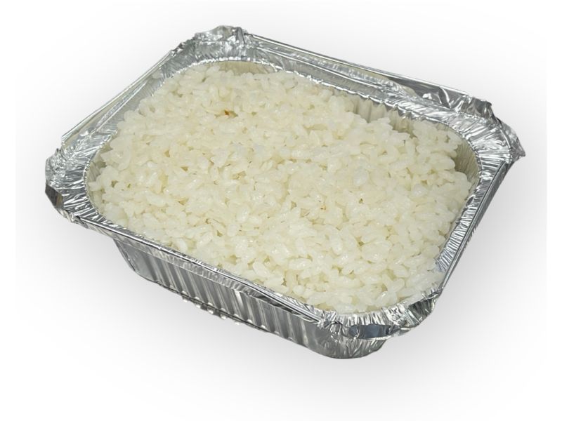 Plain white rice