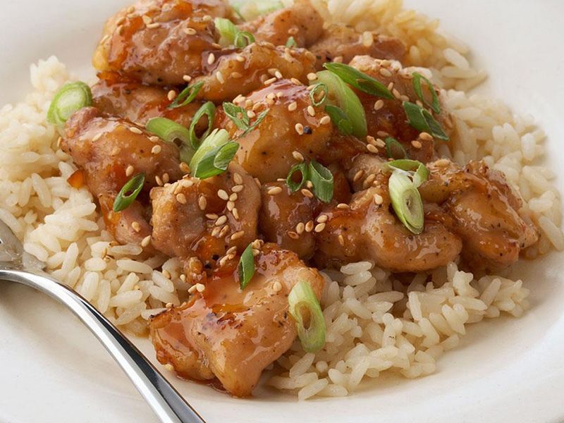 Rice With Chicken And Ginger