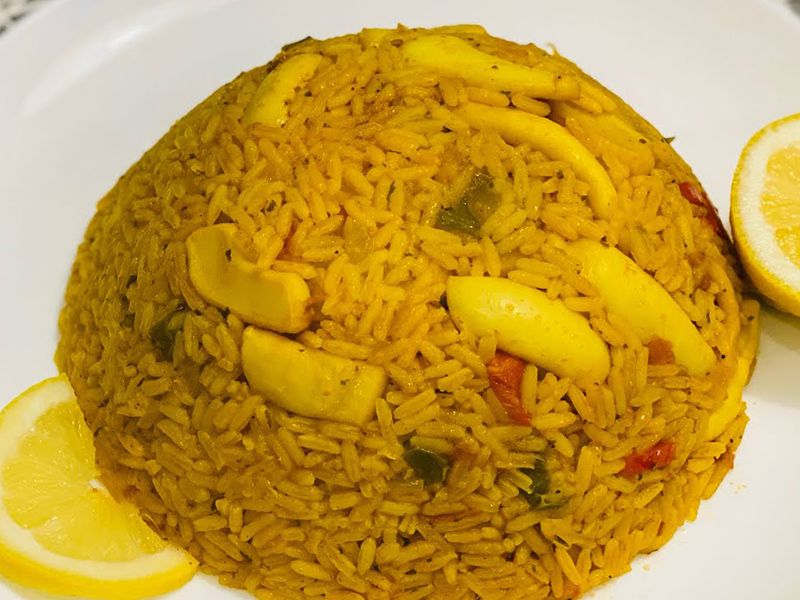 Rice With Fillet