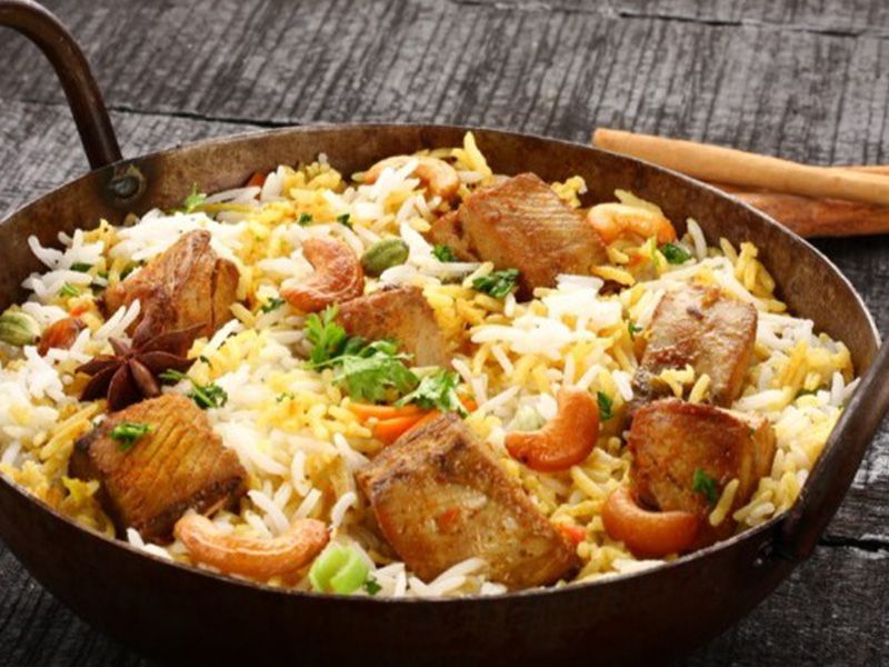 Rice With Fish Fillet