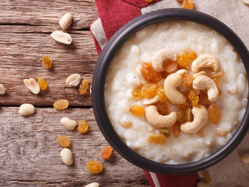 Nuts Rice Pudding