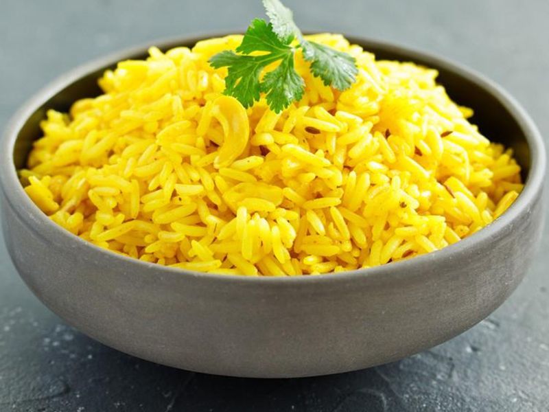 Basmati Rice with saffron