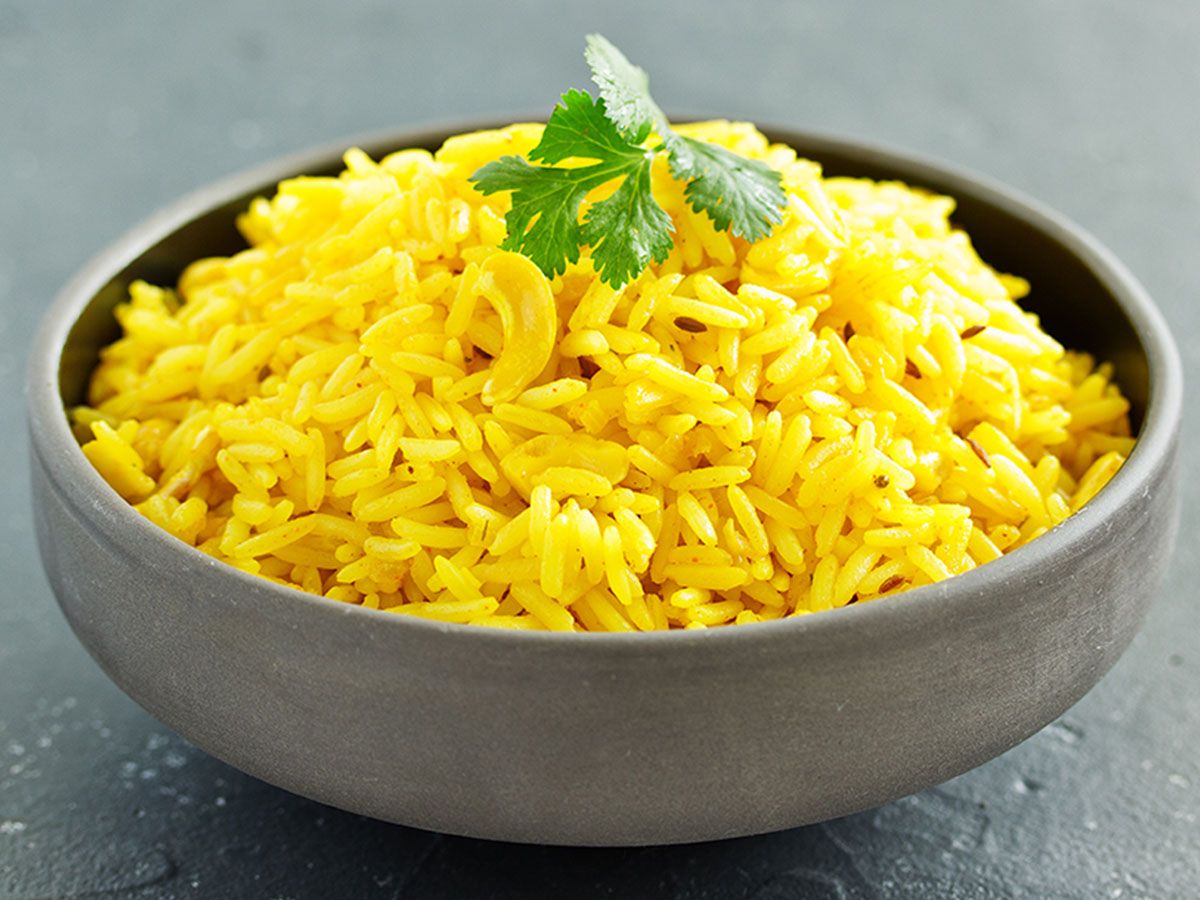 Basmati Rice With Curry